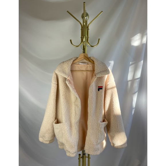 Fila Diana Zip-Front Teddy Jacket - Picture 8 of 13